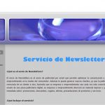 Servicio de Newsletters